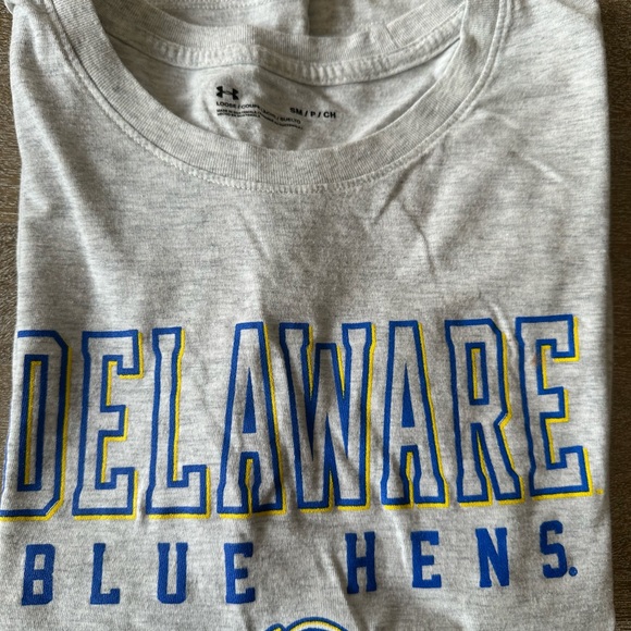 Adidas Under Armour Delaware Blue Hens Shirts - Black, Blue, Gray - Picture 10 of 12